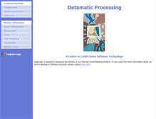 Tablet Screenshot of datamatic.net